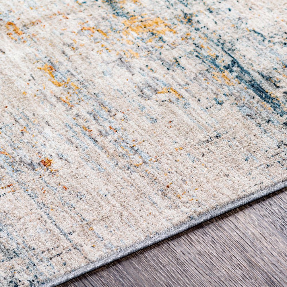 Surya Laila 9&#39; x 12&#39;2&quot; Teal, Sage, Orange, Saffron, Gray and Cream Area Rug, , large