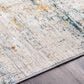 Surya Laila 9" x 12"2" Teal, Sage, Orange, Saffron, Gray and Cream Area Rug, , large