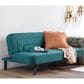 Lifestyle Solutions Frankie Convertible Sofa in Forest Green, , large