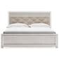 Ashley Altyra King Panel Bed  in White, , large