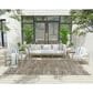 Nourison Sustainable Trends 6" x 9" Ivory and Mocha Area Rug, , large
