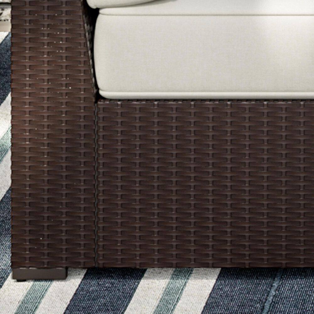Homestyles Palm Springs 3-Piece Patio Set with Storage Table in Brown, , large