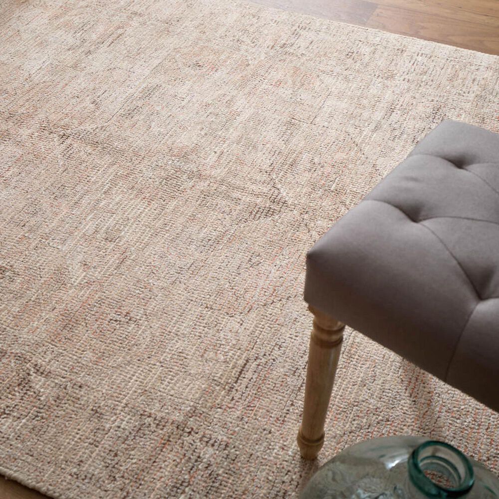 Feizy Caldwell 3&#39;6&quot; x 5&#39;6&quot; Orange and Ivory Area Rug, , large
