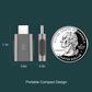 Adesso USB-A to USB-C Adapter in Silver, , large