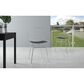 Dayton Madeline 2-Piece Chair with Seat Cushion Set in Silver/Black, , large