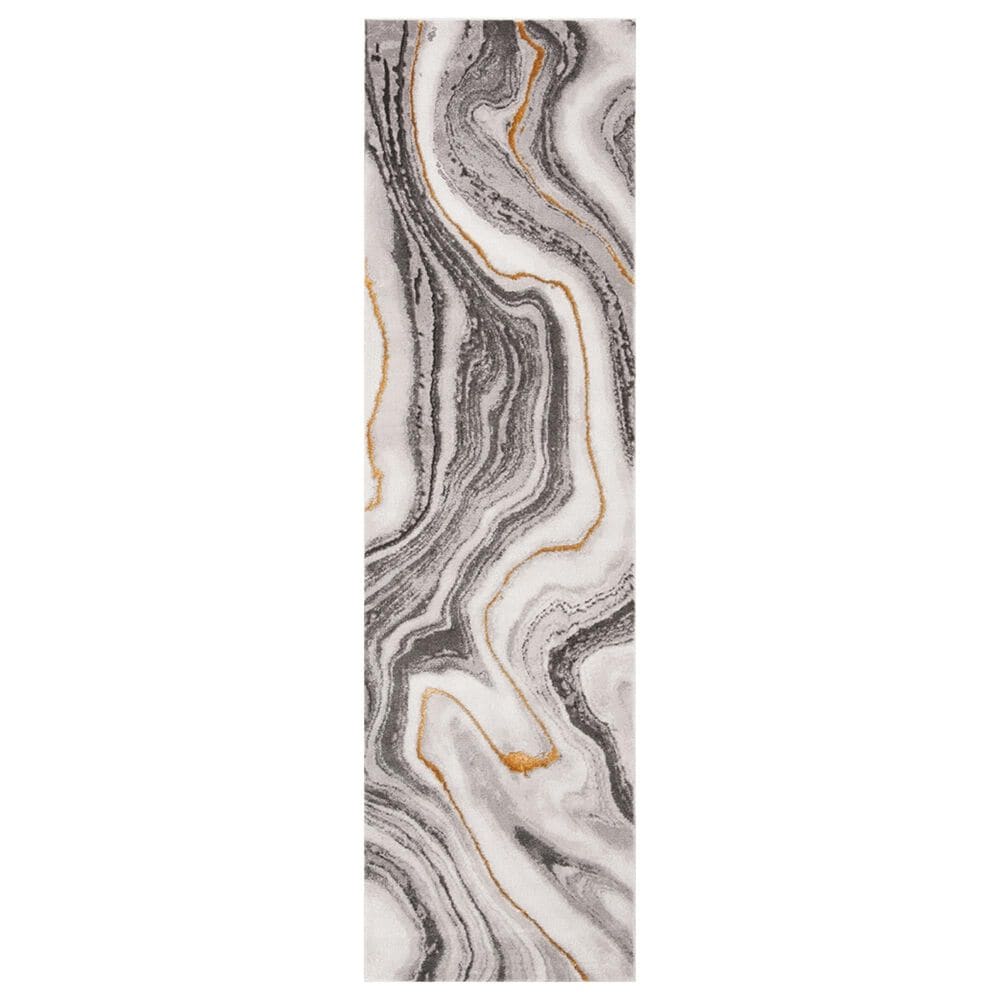Safavieh Craft CFT819F 2"3" x 18" Grey and Gold Runner, , large