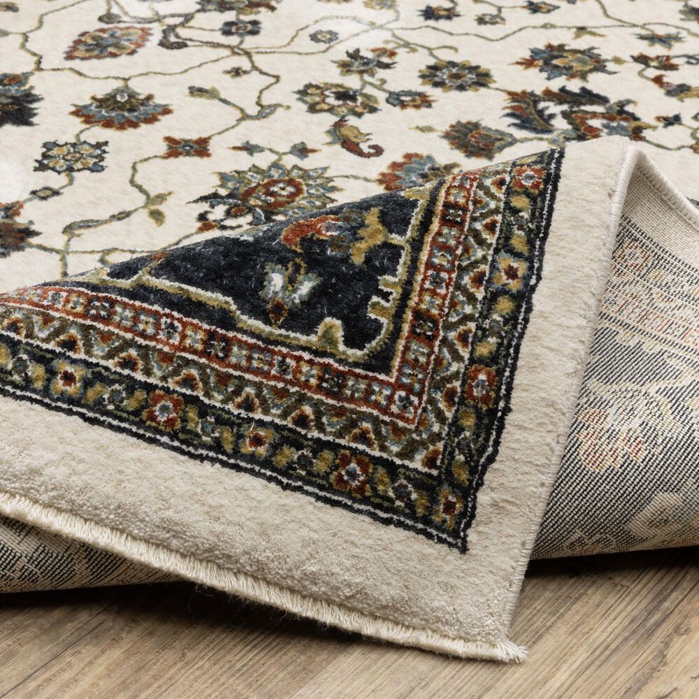 Oriental Weavers Vivian VI02B Ivory 5'3" x 7'6" Area Rug, , large