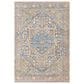 Surya Bodrum BDM-2325 5"3" x 7"3" Ivory, Orange, Saffron, Gray, Navy and Coral Area Rug, , large