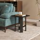HOMLUX 1-Shelf End Table in Espresso, , large