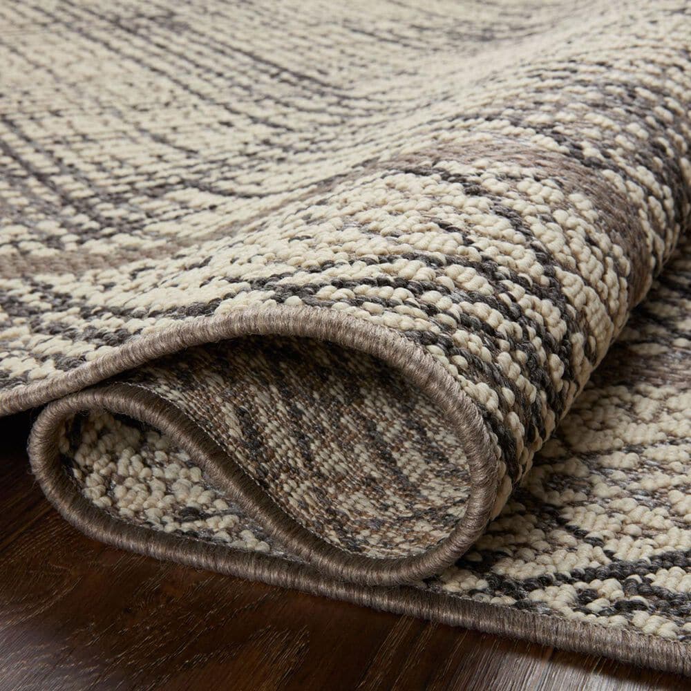 Loloi II Rainier 2&#39;2&quot; x 3&#39;9&quot; Ivory and Charcoal Area Rug, , large
