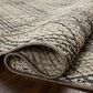 Loloi II Rainier 2"2" x 3"9" Ivory and Charcoal Area Rug, , large