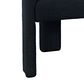 Waltham Sven Upholstered Dining Arm Chair in Black, , large