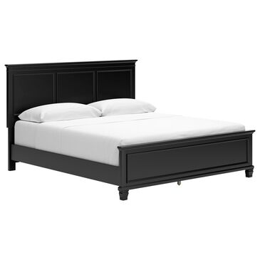 Ashley Lanolee Cal King Panel Bed in BLACK, , large