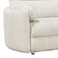 Simeon Collection Radius XL Power Glider Recliner in Mega Ivory, , large