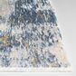 Kas Oriental Rugs Roxy Mirage 7"6" x 10" Blue and Gold Area Rug, , large