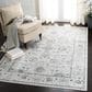 Safavieh Isabella 8" x 10" Light Gray and Cream Area Rug, , large