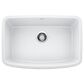 Blanco Valea 27" Single Bowl Kitchen Sink in White, , large