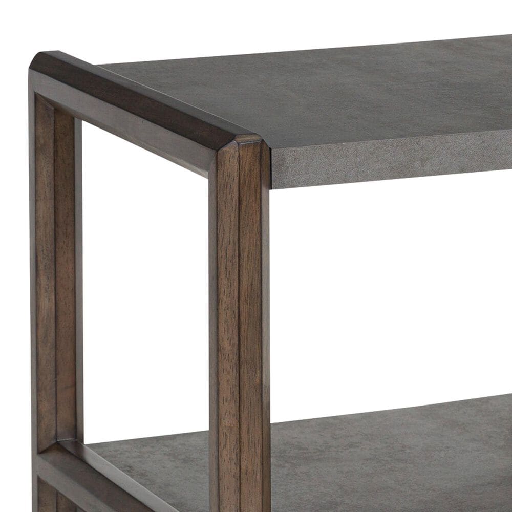 Ashley Kallenny End Table in Dark Brown and Gray, , large