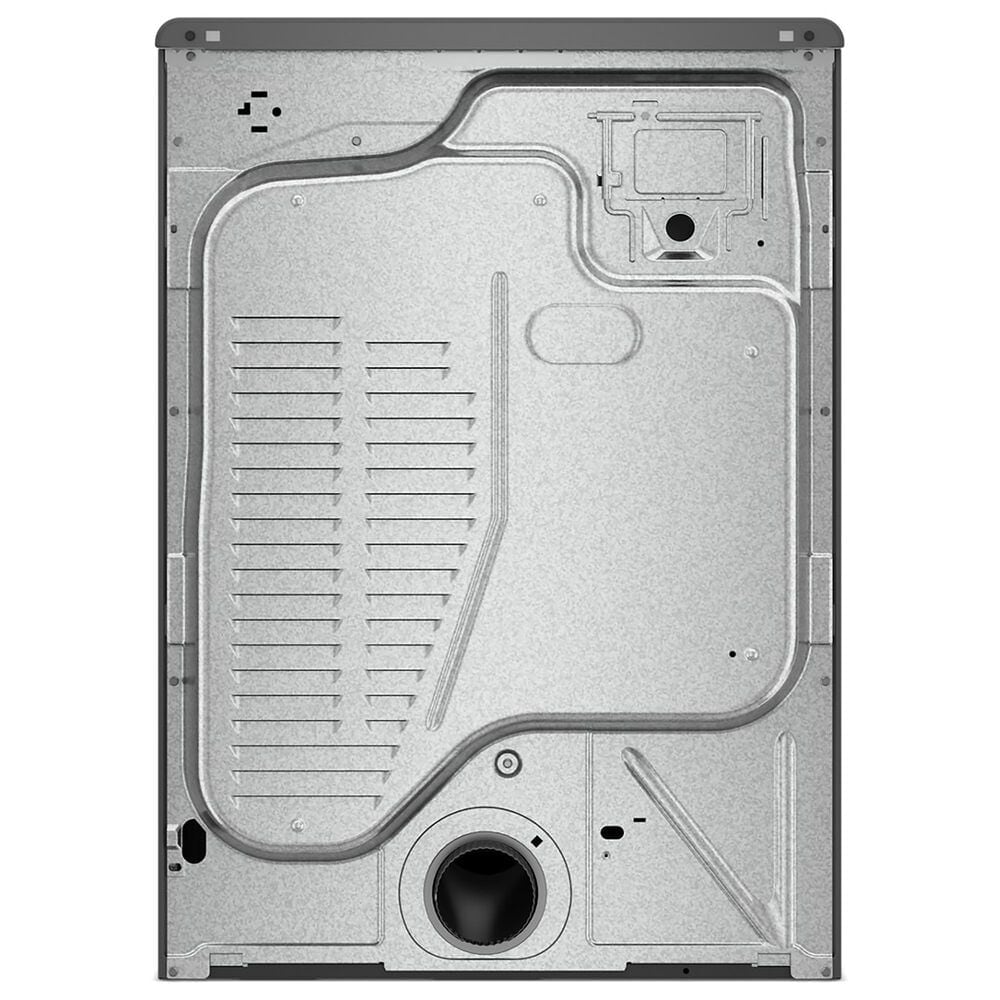 Whirlpool 7.4 cu. ft. Smart Front Load Electric Dryer with Wrinkle Shield Option in Radiant Silver, , large