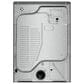 Whirlpool 7.4 cu. ft. Smart Front Load Electric Dryer with Wrinkle Shield Option in Radiant Silver, , large