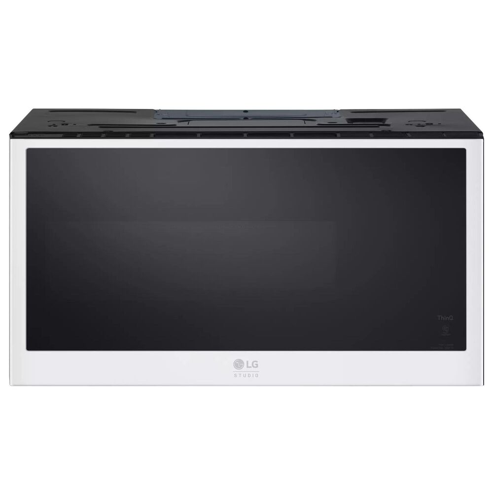 LG Studio 1.7 Cu. Ft. Over-The-Range Microwave Oven with Air Fry in Essence White, , large