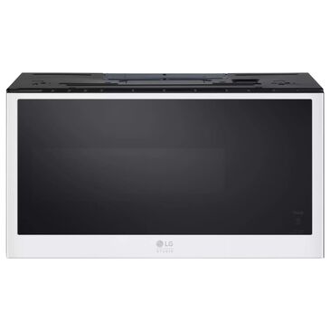 LG Studio 1.7 Cu. Ft. Over-The-Range Microwave Oven with Air Fry in Essence White, , large