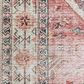 Loloi II Skye SKY-02 9" x 12" Ivory and Berry Area Rug, , large