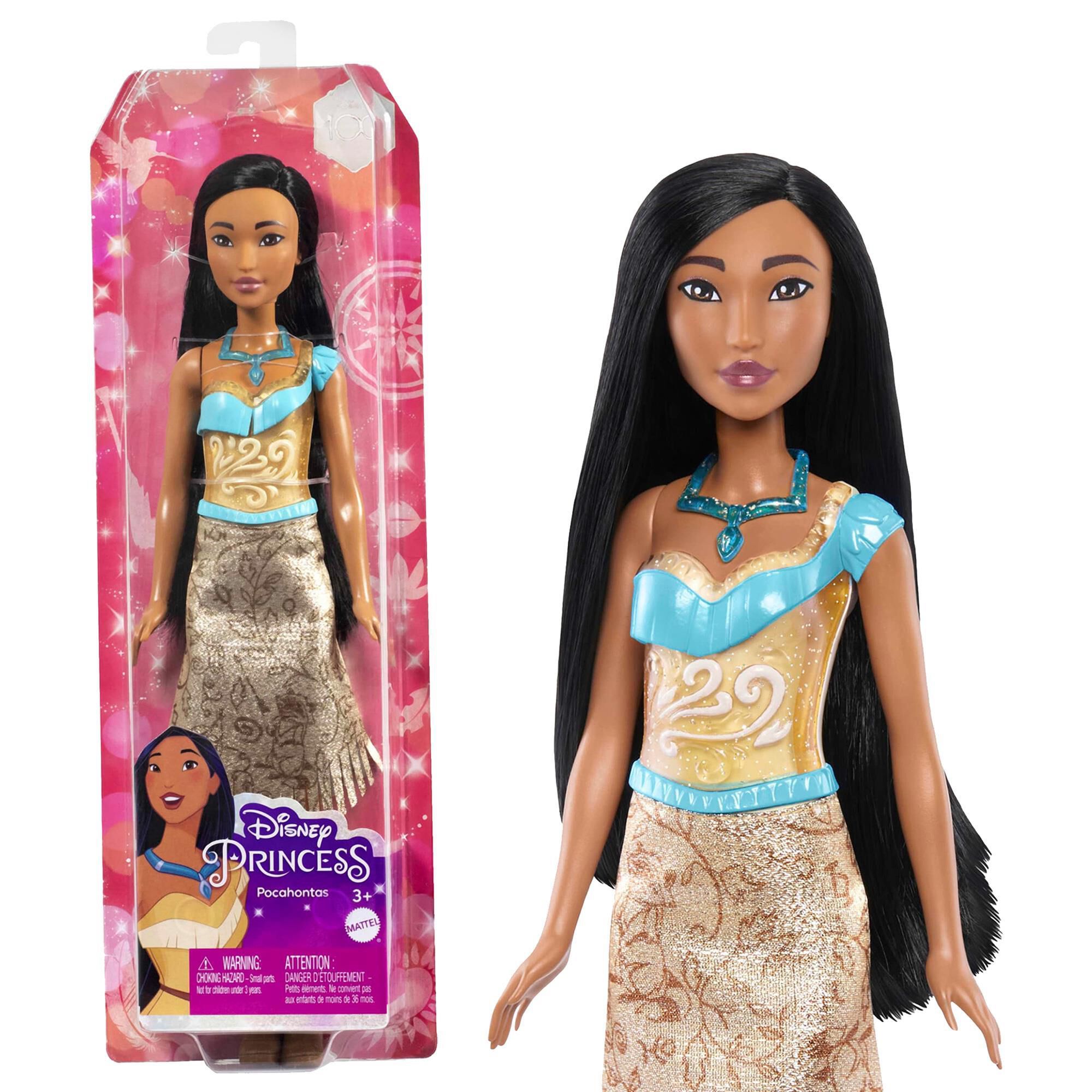 Muñeca princesa disney royal shimmer pocahontas online