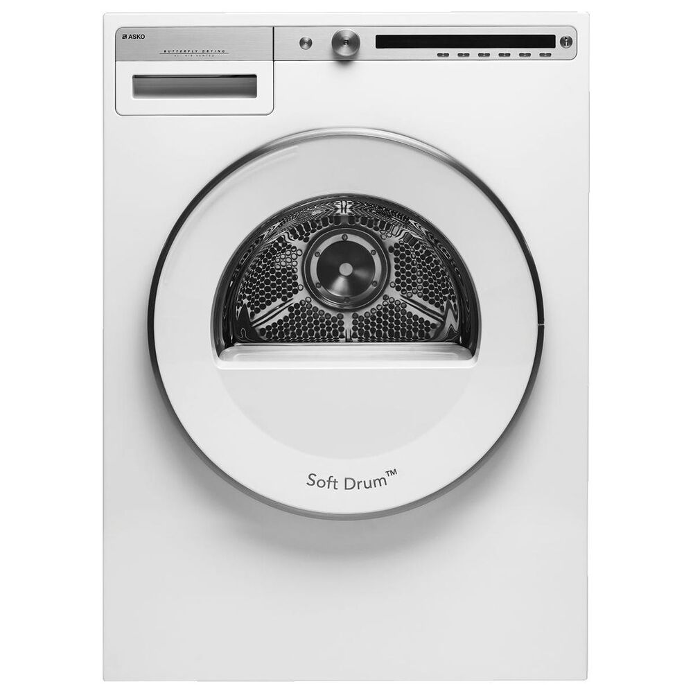 Asko 5.1 Cu. Ft. Logic Vented Dryer in White, , large