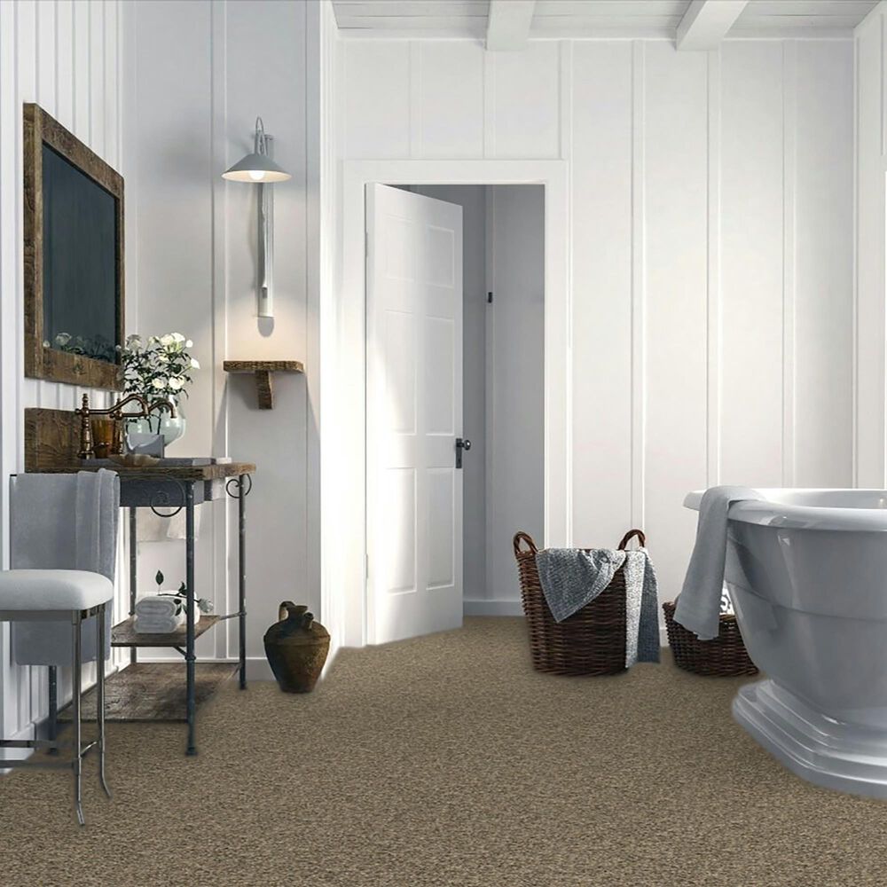 Mohawk Purrsonality III Carpet in Cracked Wheat, , large