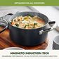 Green Pan Valencia Pro 5-Quart Nonstick Stockpot with Lid in Grey, , large