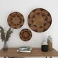 Maple and Jade 28" x 28" Round Wall Decor in Beige and Mocha (Set of 3), , large
