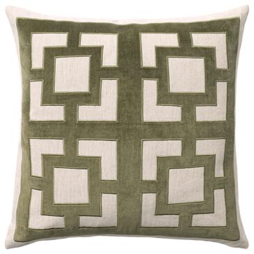 Classic Home VC Corbin 22" x 22" Throw Pillow in Olive Green, , large
