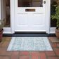Dalyn Rug Company Portico PO1 Teal 1"8" x 2"6" Area Rug, , large