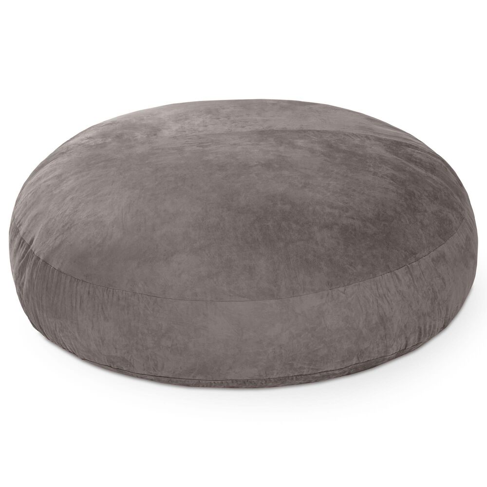 Jaxx 6&#39; Cocoon Large Bean Bag Chair in Charcoal, , large