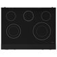 Thor Kitchen Gordon Ramsay 6 Cu. Ft. 36" Professional Electric Range with Stainless Steel Handle Kit in Black, , large