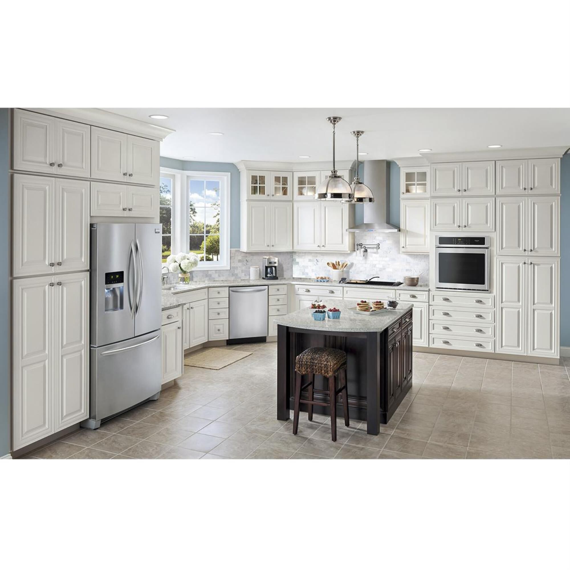 27 french door shop wall oven