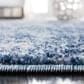 Safavieh Aston 2" x 9" Navy and Grey Runner, , large