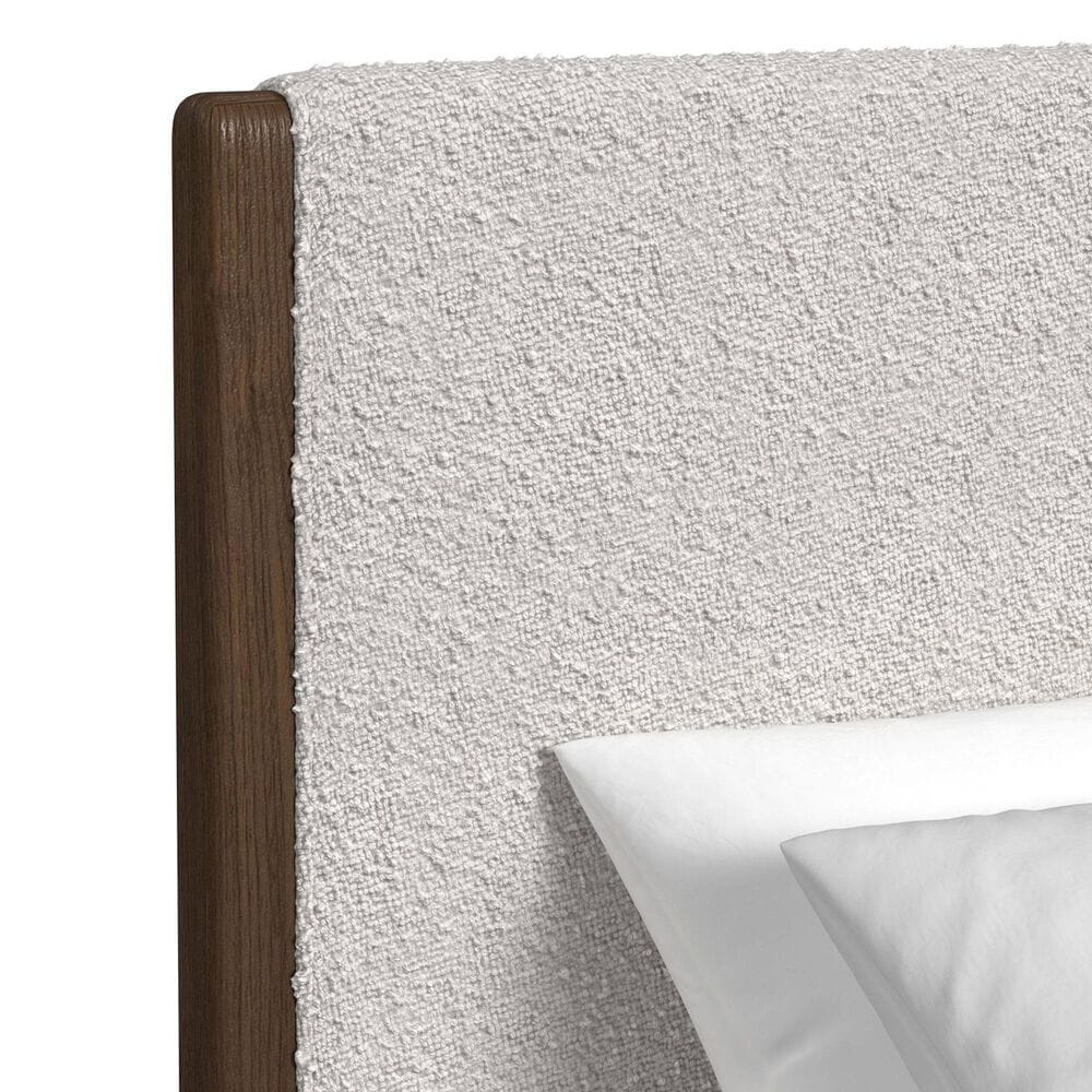 37B Brisbane King Upholstered Headboard in Brown, , large