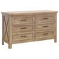 DaVinci Emory Farmhouse 6-Drawer Dresser in Driftwood, , large
