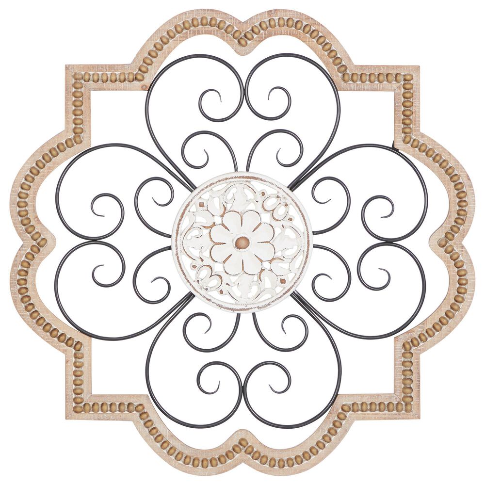 Maple and Jade Farmhouse Wood Wall Decor in Brown, , large