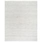 Surya Ariel White, Light Gray and Rust 12" x 15" Area Rug, , large