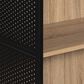 OSP Home Ace 2-Shelf Bookcase in Brown, , large