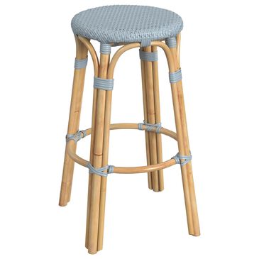 Butler Tobias 30" Barstool in Baby Blue and Natural, , large