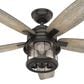 Hunter Coral Bay 52" Outdoor Ceiling Fan with Lights in Noble Bronze, , large