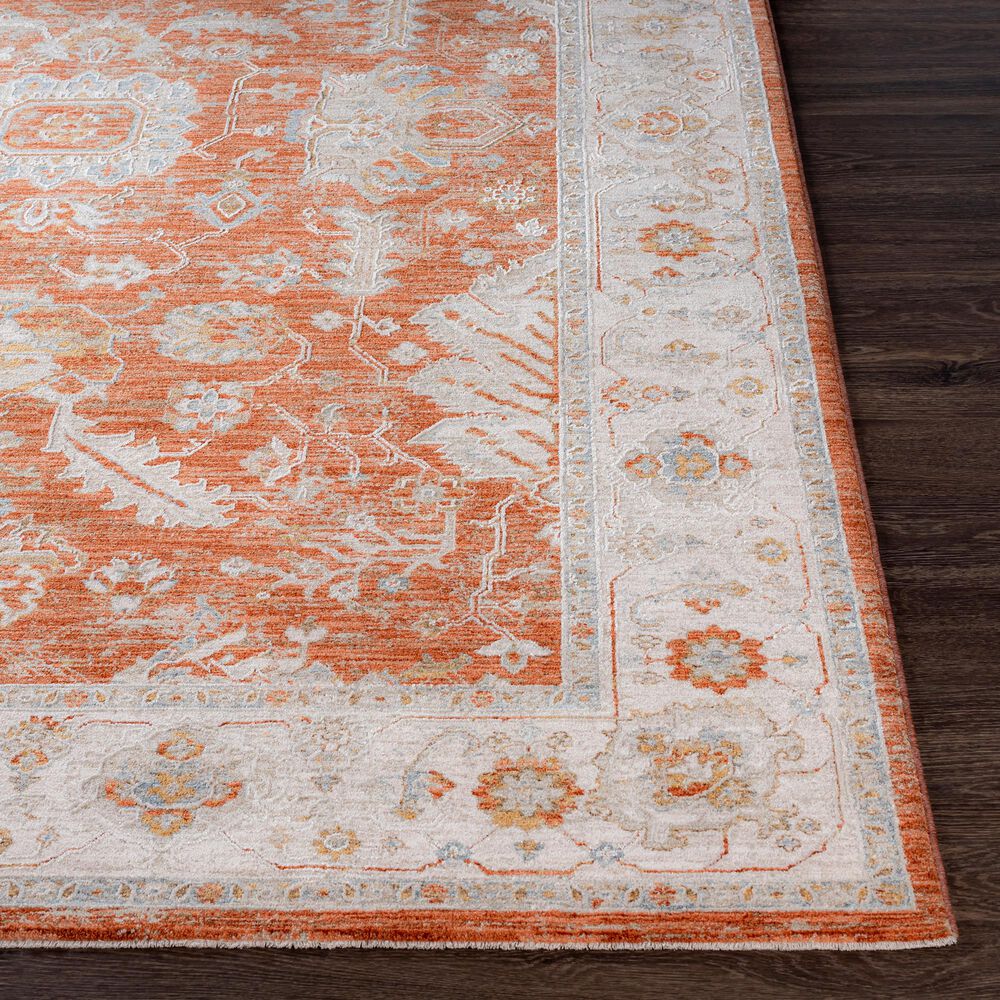 Surya Avant Garde AVT-2317 2&#39; x 3&#39; Orange, Blue and Beige Area Rug, , large