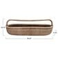 Creative Coop Hand Woven Rattan Basket with Handle in Natural, , large