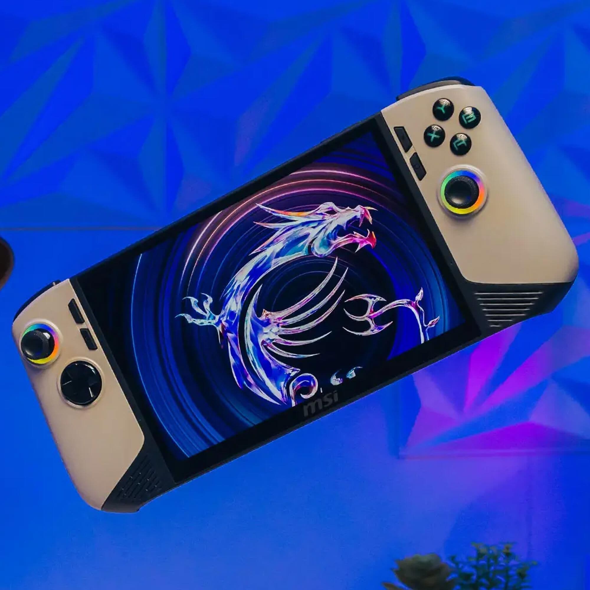 MSI Claw 8 AI+ A2VM Gaming Handhelds in Sandstorm