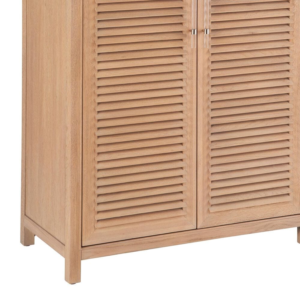 Furniture Worldwide Weekender Coastal Living Home Utility Cabinet in Sane Dune, , large