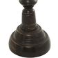Maple and Jade Decorative Candle Holder in Black and Varnished Brown (Set of 3), , large